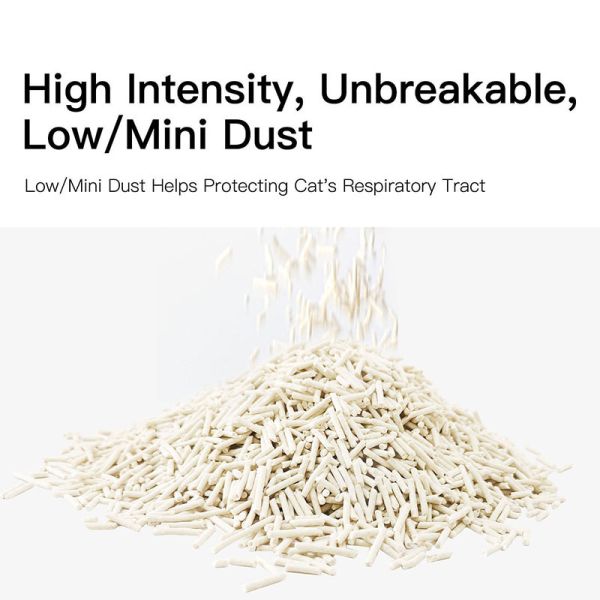 Premium Pet Cleaning Products Soybean Tofu Cat Litter Eco Friendly Low Tracking Odor Control