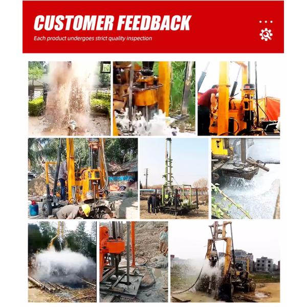 Vehicle Mounted Exploration Drilling Rig Hydraulic Core Drilling Rig XYC-200