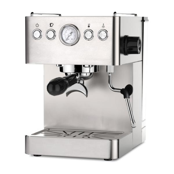 Italian Pump 220V Household Coffee Machine Espresso Cappuccino Latte 1.7L