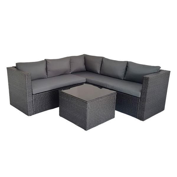 Inexpensive Outdoor Sofas Rattan Wicker Patio Garden Sofa Set Furniture
