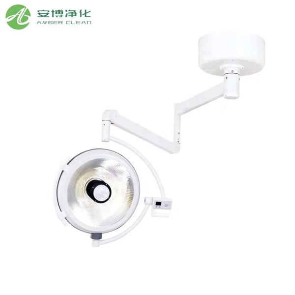 AMBER Adjustable 160000 lx OSRAM Ceiling Mounted Surgical Light​ No Shadow