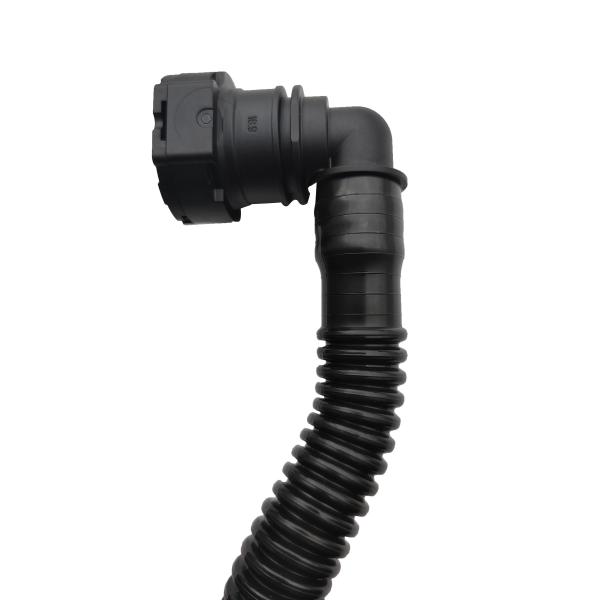 Flexible PA Bellows Tube Natural Nylon Corrugated Hose for Engineering Machinery