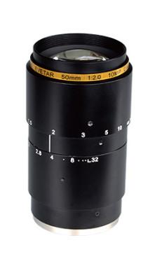 ITS Lens 4/3 F2.0 50mm Megapixel C Mount Manual Iris Lens for Intelligent traffic, Industrial camera