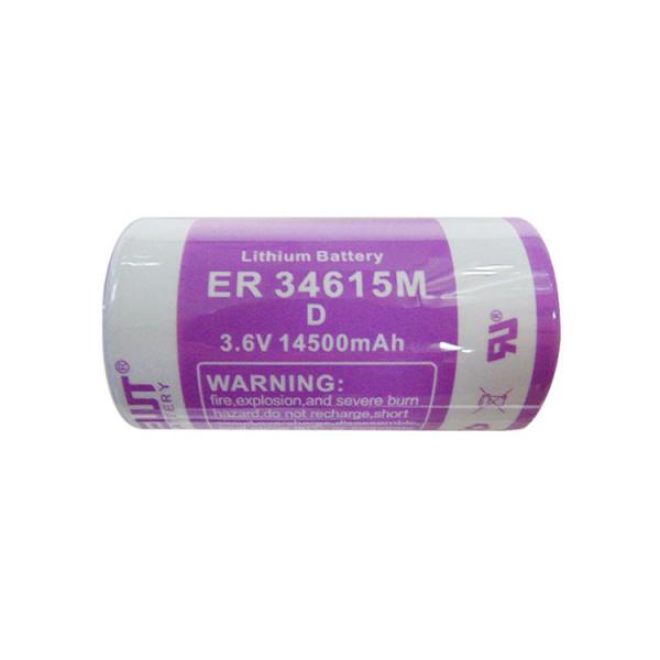 ODM 高容量リチウム主電池 3.6V 14500mAh ER34615M