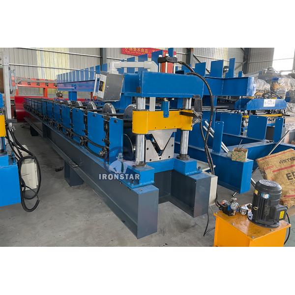 Touch Screen PLC Automatic Valley Tray & Ridge Cap Roll Forming Machine Metal Roof Capping Profile Making Equipment