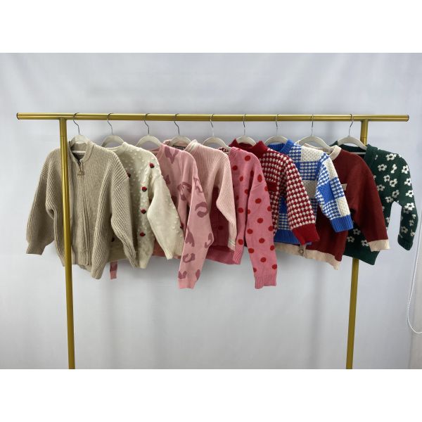Fashionable Second Hand Casual Loose Children's Sweaters Mixed Sizes for Men and Women