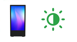 Наружный передвижной 43-дюймовый цифровой плакат с ЖК-дисплеем с аккумулятором