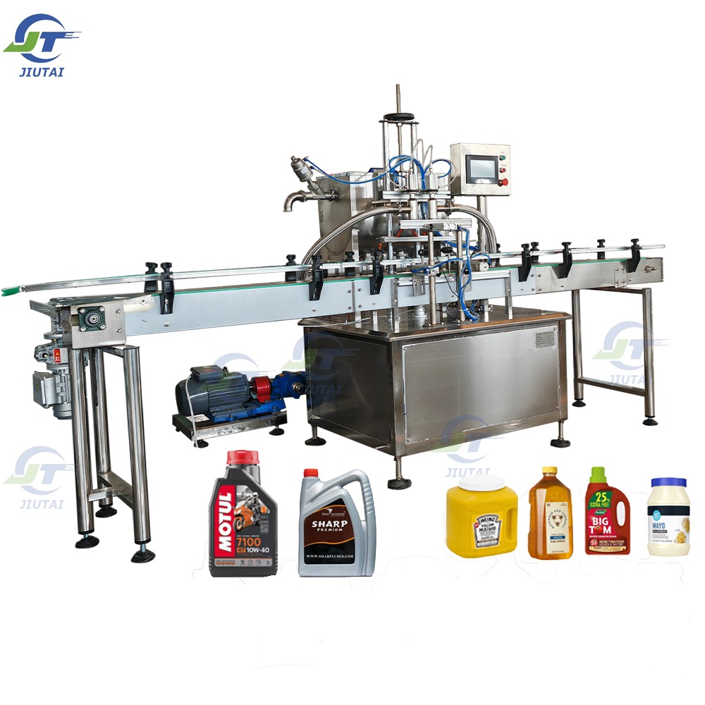 Mustard Sauce Horseradish Tartar Sauce Thousand Island Cream High Speed Automatic Electric Digital Rotor Pump Filling Machine