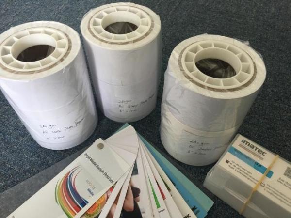 Premium Glossy Photo Paper Non - Toxic , RC Glossy Inkjet Photo Paper Tear - Resistant