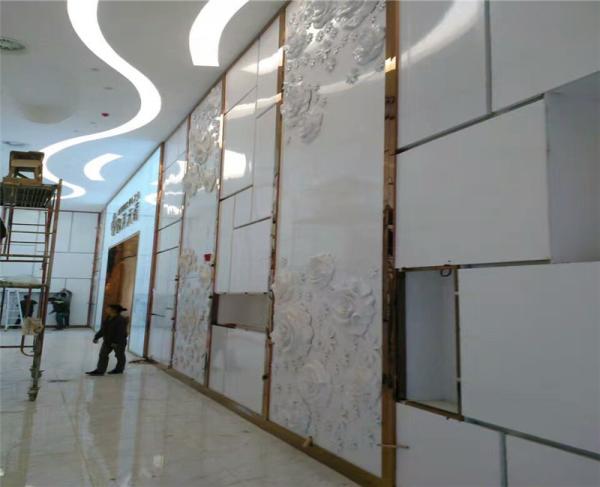 stainless steel metal wall panels trimmings U channel shape with black or gold color for wall decoration