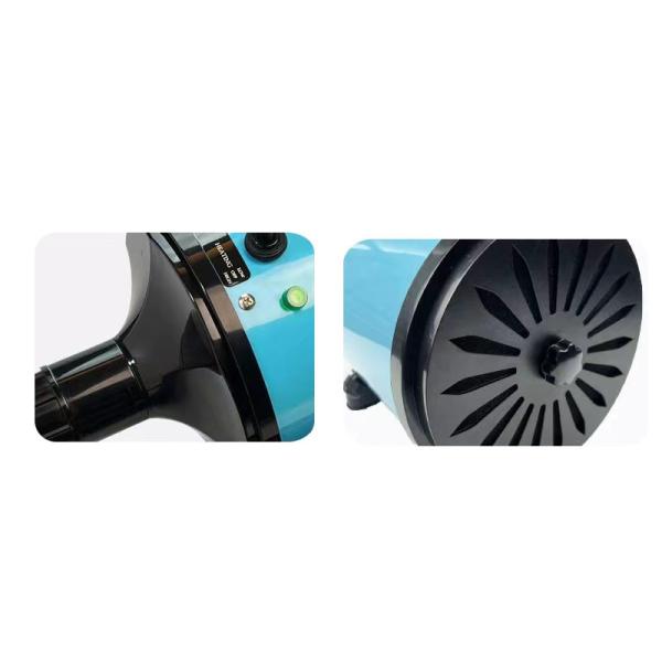 Professional Orange Stepless Speed Regulation Pet Blow Dryer For Pet Clinic