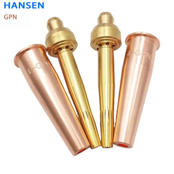 GPN Cutting Tip , Victor Style GPN Gas Cutting Nozzle , Oxy Propane LPG Natural Gas Cutting Torch Tip , 2-Piece Copper Cutting Nozzle,Industrial Oxyfuel Cutting Head,Metal Cutting Welding Consumable