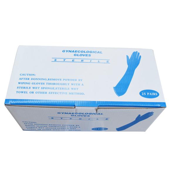 Powder Or Powder Free Disposable Surgical Gloves Latex Length 260mm-285mm
