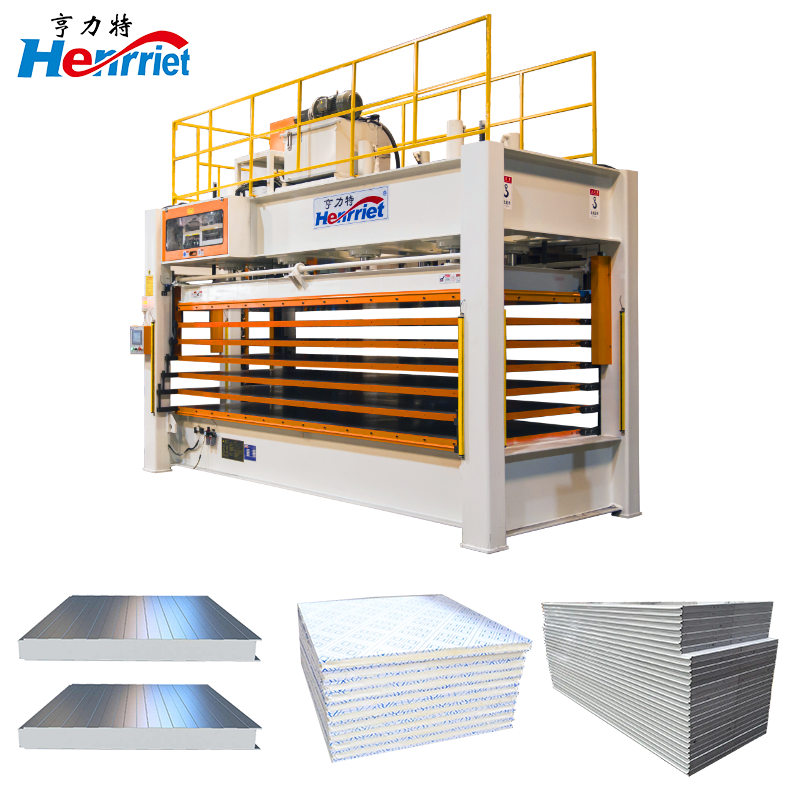 Multi Layer Wood Bending Press Machine 120T PU Press Machine
