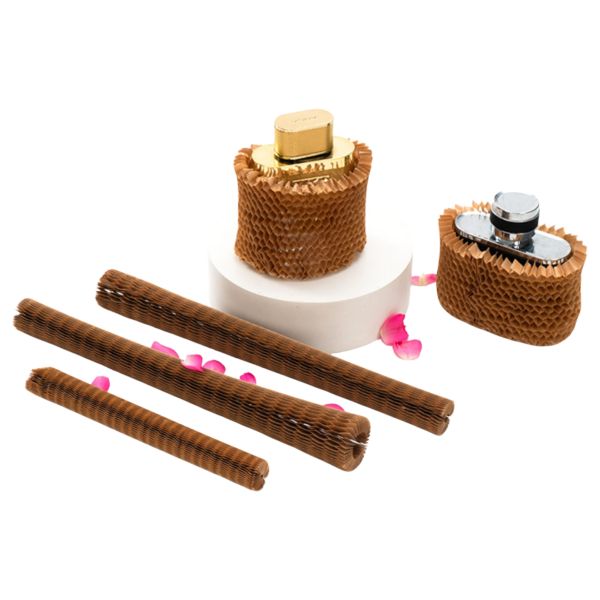 85cm 50gsm Honeycomb Paper Sleeve 90 Ply Paper Sleeve Packaging For Rolled Carpets