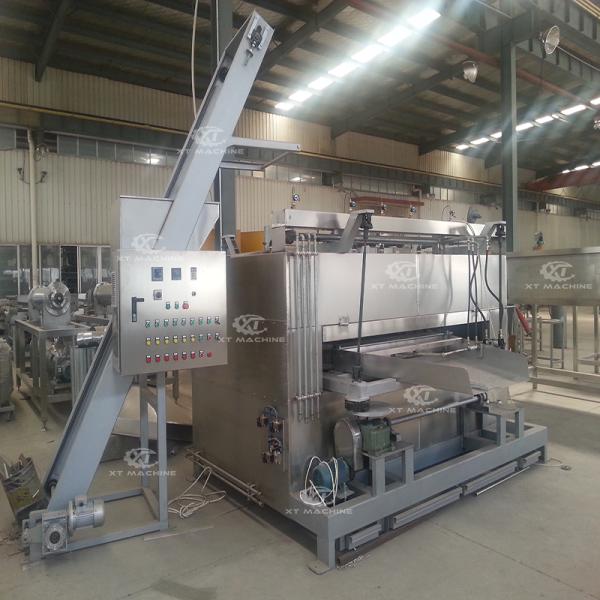 50-100kg/h Nut Swing Roaster Machine with PLC Control
