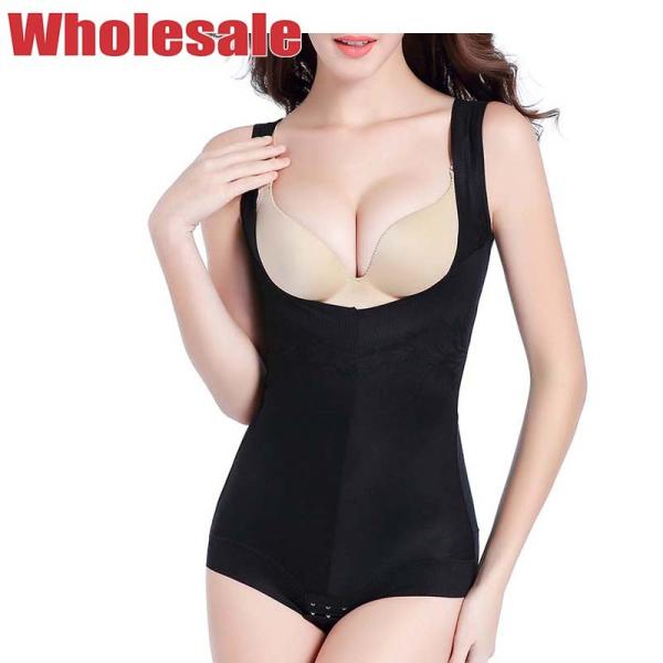 Black Nylon Ladies Body Shaper Reduce Abdomen M To 2XL Size