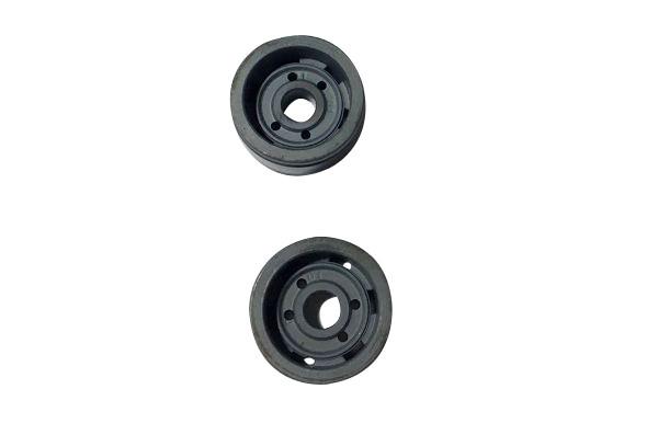 Four Oil Holes Carbon Fiber PTFE Banded Piston For Cars Shocks