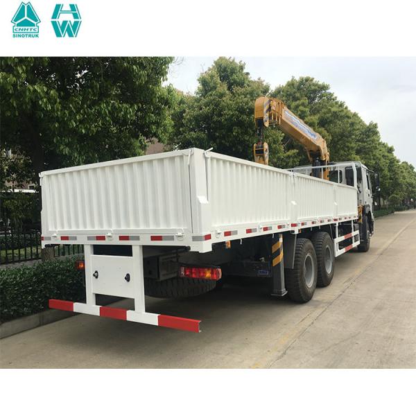 Sinotruk Heavy Duty HOWO 6x4 truck mounted crane with cargo body