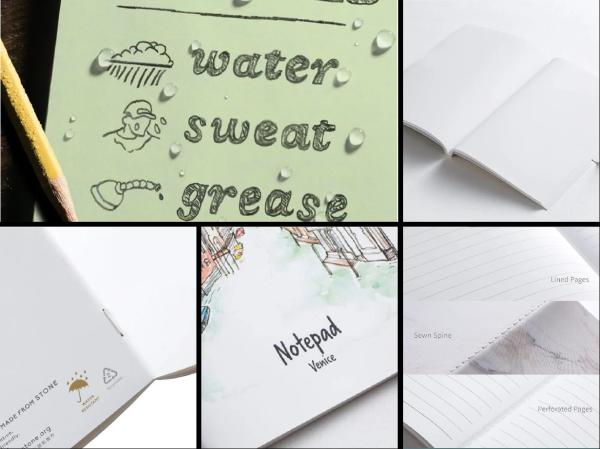 Synthetic Recycled Stone Paper 168gsm For Painting Book Album
