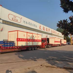 Промышленный котел для горячей воды Контейнер ската с высокой эффективностью и стабильной работой