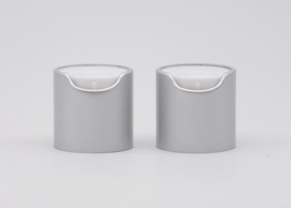 o tampão superior Matte Silver Plastic Screw For do disco de alumínio de 24mm engarrafa o revestimento UV