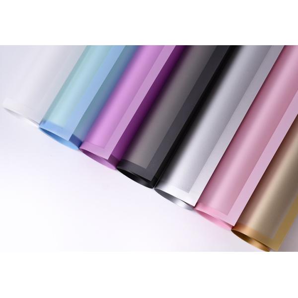 Waterproof Transparent Matte Non Woven Tissue Flowers Wrapping Paper For Bouquet