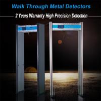 Paseo completo ajustable de los detectores de metales del cuerpo con las zonas AC110V~240V del marco de puerta 6
