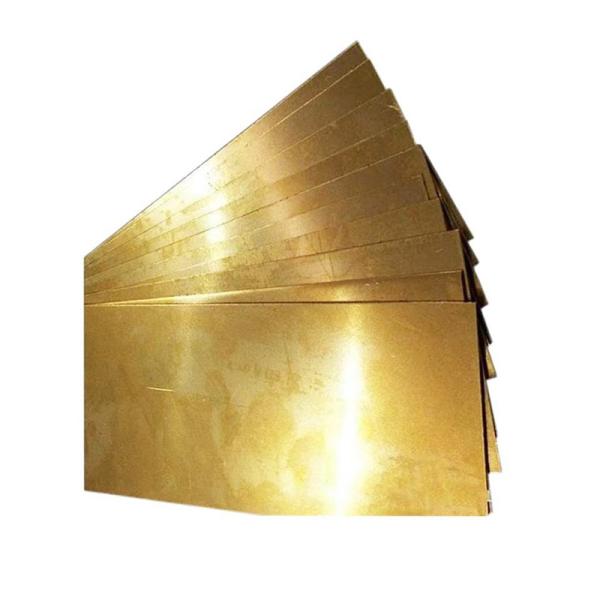 Customized 6mm Thickness 4X8 C10200 C18150 C17510 C2600 C2800 C10100 C65500 Copper Alloy Plate Brass Sheet Copper