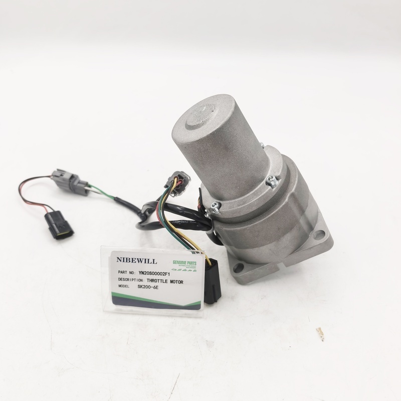 Throttle Motor YN20S00002F1 for Kobelco SK120-6E SK200-6E Excavators