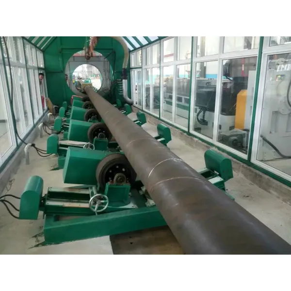 Automatic 3LPE Coating Pipe Production Line with PLC Control System and Induction Heating for Steel Pipe Anti-Corrosion