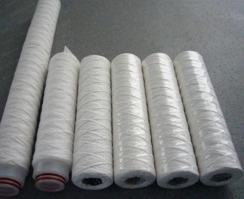 Water Treatment Systems 1um Wire Wound Filter Cartridge