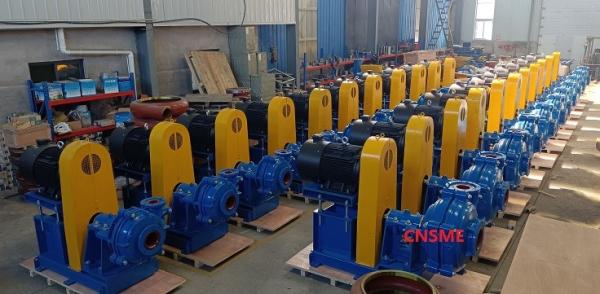 Electric Motors Metal Lined Slurry Pumps Horizontal S45C 62HRC