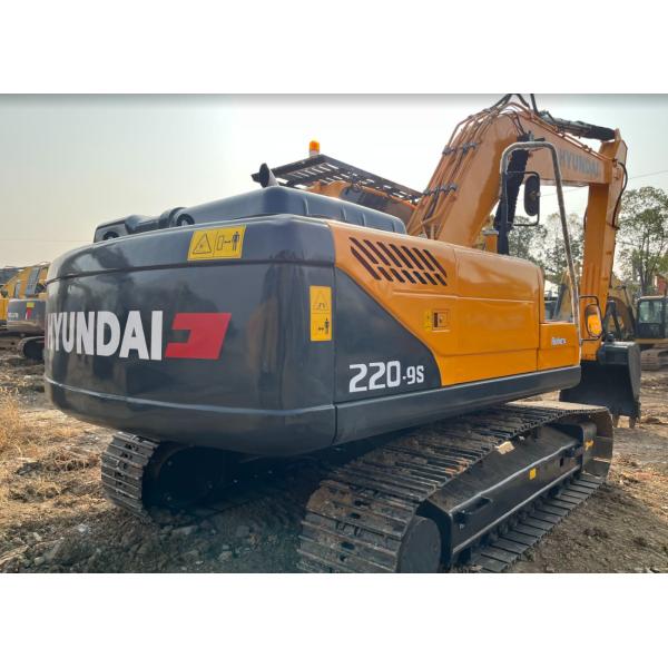 Hyundai 220-9s Korea Brand 800 hours Used Excavators 22000KG Secondhand Crawler Earth Moving Machine