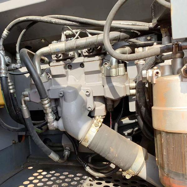 High Efficiency Used Hitachi ZX200-3 Excavator Original ISUZU Engine 122kw Rated Power