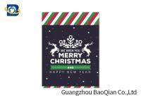 Jolies cartes de Noël 3D lenticulaires, cartes de visite professionnelle de visite lenticulaires faites sur commande