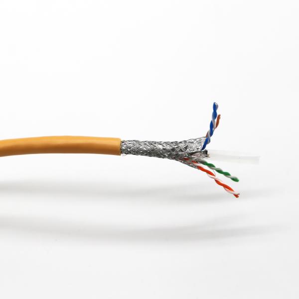 SFTP Cat6 BC/OFC conductor FlukeTested 0.57mm PVC jacket flexible network cable