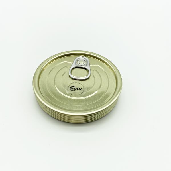 Aluminum Easy Open Ends Customized thickness and color food safety grade lacquer BPA FREE, for canned food