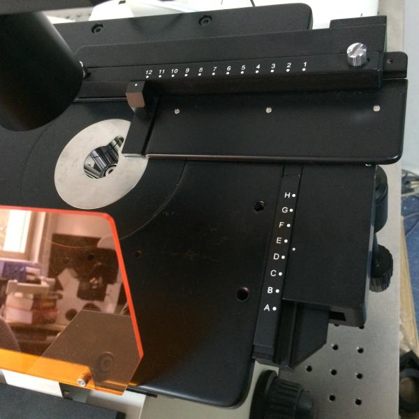 Scientific grade Inverted fluorescent microscope with phase contrast