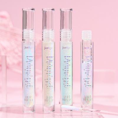 Long Lasting Smooth Texture Glitter Makeup Highlighter Body Oil For Flawless Glow