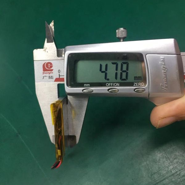 650mAh 3.8V Lithium Polymer Battery Li-ion Battery Cell 5.0*32*31mm for Power Tools and Consumer Electronics