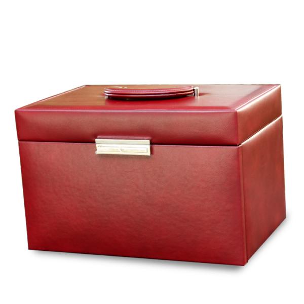 Large Mirror Luxury Jewelry Box For Chiristmas Gift Lightweight Easy To Use