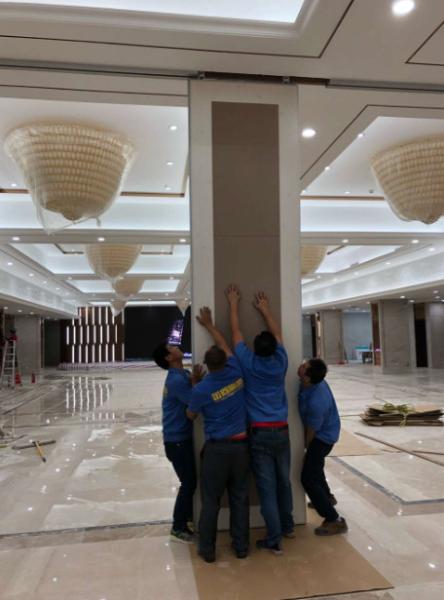 Customized Doorfold Partition Wall Modern Suitable For Hotels