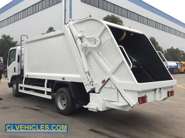 ISUZU ELF Diesel Waste Management Garbage Truck 190hp 10ton