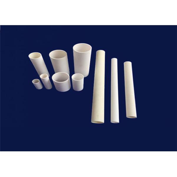 99% Purity Alumina Ceramic Tube / Ceramic Pipe Roll With High Temperature