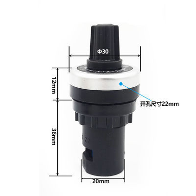22mm Inverter Speed Regulation LA42DWQ 22 1K 2K 5K 10K Potentiometer Frequency Converter P