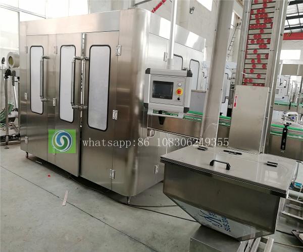 Automatic Water Bottle Filling Machine , Bottle Filling And Capping Machine
