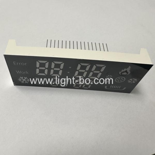 Display LED personalizado de 7 segmentos con ánodo común Ultra Rojo/Azul para el controlador de la olla de gas