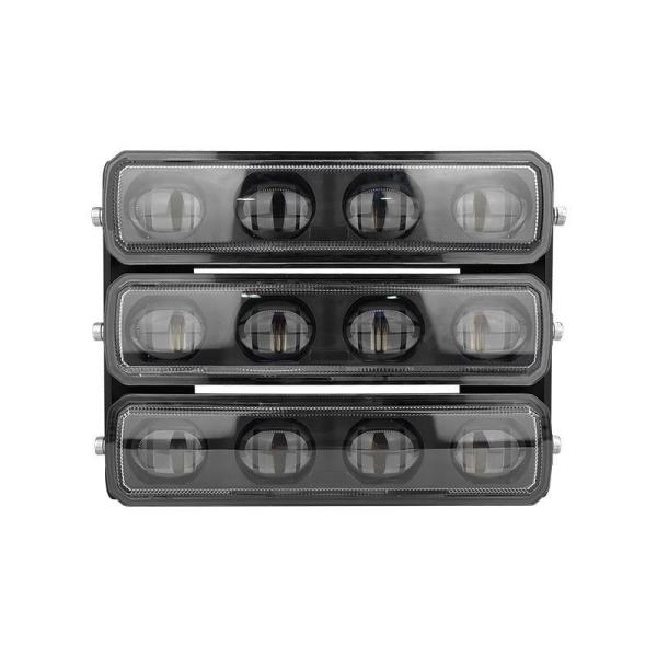 3 In 1 Crane Safety Lights Customized LED Crane Lights 120W For All Crane Types And Sizes