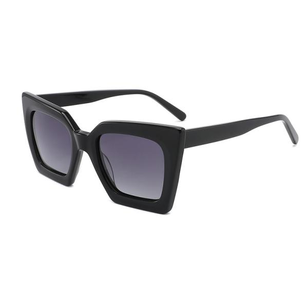 Rim Square Acetate Sunglasses Durable completo, Cat Eye Oversized Shades Glasses